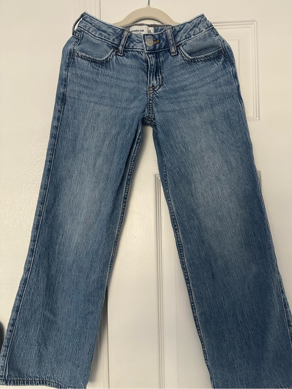 Abercrombie & Fitch Light Blue Straight Leg Jeans